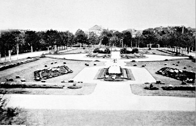 1909年复兴公园沉床花园