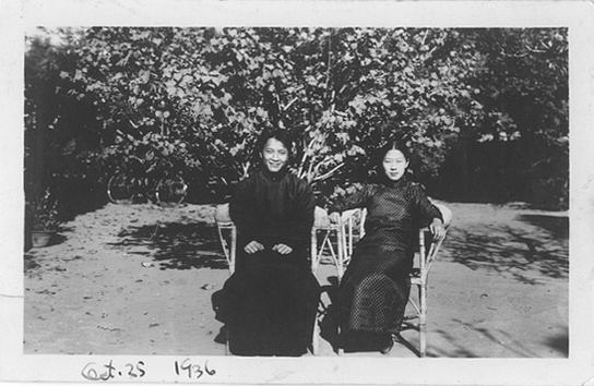 陈梦家、赵萝蕤夫妇，1936年